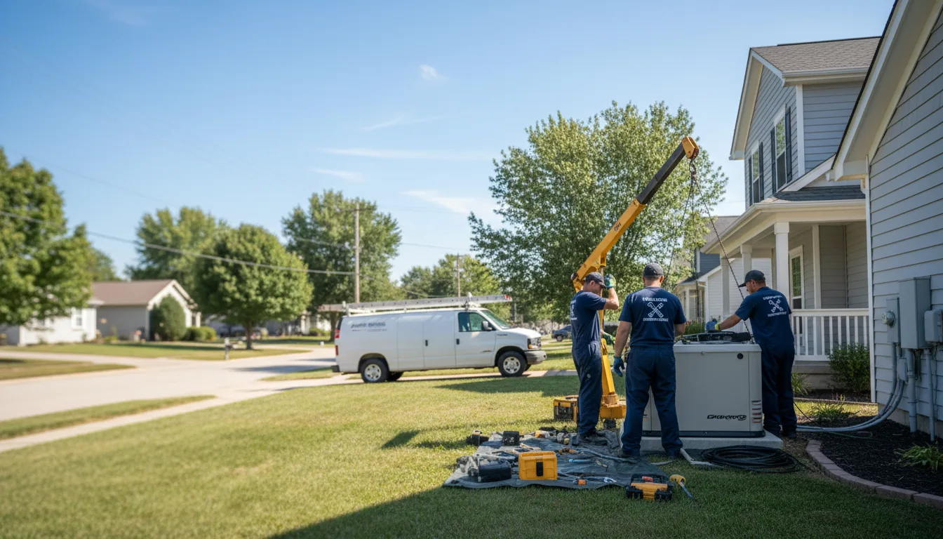 Generator Installation in Harrodsburg, KY near me